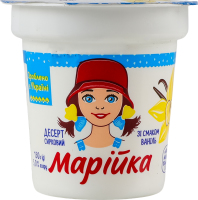 Десерт сирковий 5% Ваніль Марійка ст 150г