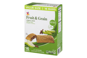 Ahold Fruit & Grain Cereal Bars Apple Pie - 16 CT