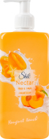 Крем-мыло жидкое Персик и карамболь Nectar Shik 450г