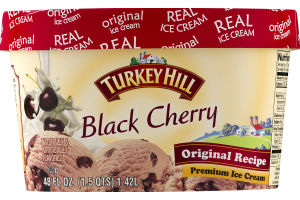 Turkey Hill Original Recipe Premium Ice Cream Black Cherry