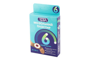 Пластир мозольний 70*20мм 6шт Teta