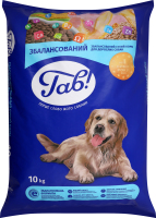 Корм для собак Гав мясное ассрти 10кг