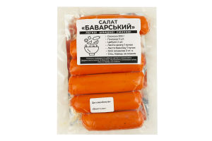 Сосиски з лососем Silver Food в/у 250г