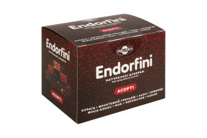 Цукерки фруктово-горіхові неглазуровані натуральні без доданого цукру Асорті Endorfini Пригощайся к/у 260г