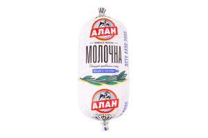 Ковбаса варена Молочна Алан в/ґ м/у 400г