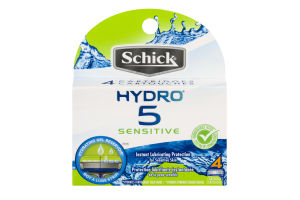 Schick Hydro 5 Sensitive Razor Cartridges - 4 CT