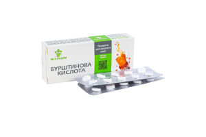 Добавка диетическая Янтарная кислота Elit-Pharm 40шт