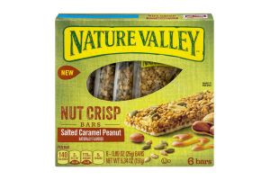 Nature Valley Nut Crisp Bars Salted Caramel Peanut