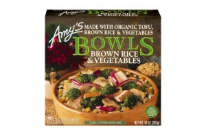 Amy's Bowls Brown Rice & Vegetables