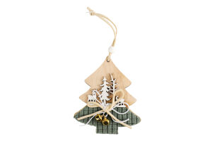 Прикраса декоративна Символи Різдва з дзвіночками