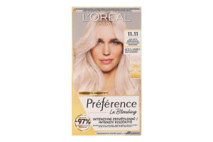 Краска для волос стойкая Preference №11.11 L'Oreal Paris 1шт