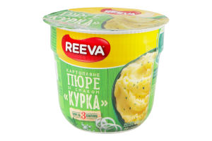 Пюре картофельное быстрого приготовления Курица Reeva ст 40г