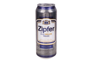 Пиво 0.5л 5.4% светлое фильтрованное пастеризованное Heller Original Zipfer ж/б