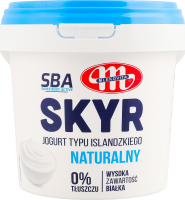 Йогурт Skyr натуральний 0% 500г відро Mlekovita