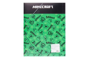 Папка Yes! Minecraft Creepers А4 на резинці