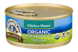 Newman's Own Organics Chicken Dinner Organic Premium Dog Food