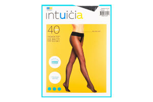 Колготки женские Intuicia Fashion Top 40den 3 черный