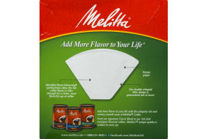 Melitta Super Premium Coffee Filters #4 Cone - 100 CT