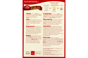 Betty Crocker Delights Fudge Molten Lava Brownie Mix