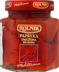 Рольник Перці смажені очищені 314 мл с/б