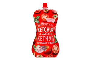 Кетчуп пастеризованный Классический Pripravka д/п 250г
