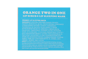 Маска-скраб для губ Mond'Sub 2в1 апельсинова