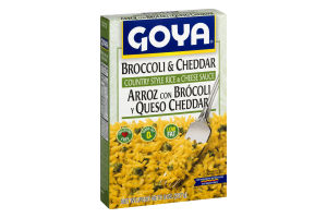 Goya Country Style Rice & Cheese Sauce Broccoli & Cheddar
