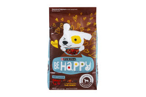 Purina Be Happy Adult Dog Food Beef Flavor