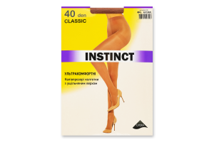 Колготки жіночі Instinct Classic 40den 4 natural