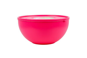 Миска круглая с крышкой 2.5л Ucsan Plastik 1шт
