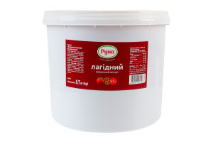 Кетчуп пастеризованный Нежный классический Руна ведро 5.7кг