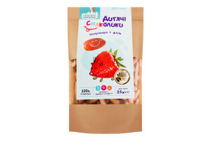 Сніданки сухі для дітей від 12міс з полуницею та фініком Мультизлаки Дитячі Смаколики д/п 25г