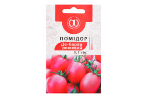 Насіння Помідор Де Барао рожевий 0,1г ТМ "1"