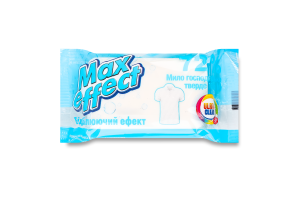 Мыло хозяйственное 72% твердое Отбеливающий эффект Max effect 135г