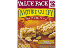 Nature Valley Sweet & Salty Nut Granola Bars Peanut - 12 PK