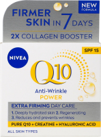 Крем денний зміцнюючий SPF 15 Проти зморщок Q10 Power Nivea 50мл