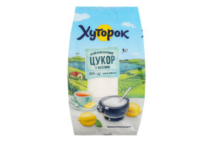 Цукор білий кристалічний 2 категорія Хуторок м/у 800г