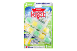 Освіжувач для унітазу Kret Citrus Fresh 2x40г И215(Польща)