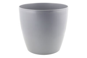 Горщик д/квітів Матільда сірий матовий 20*18см Алеана