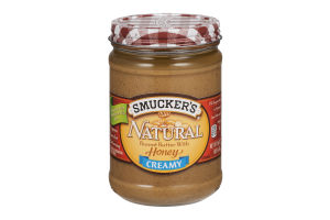 Smucker's Natural Peanut Butter With Honey Creamy