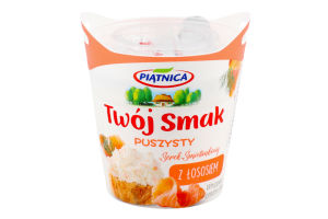 Сир 23% вершковий збитий з лососем Twoj Smak Piatnica ст 150г