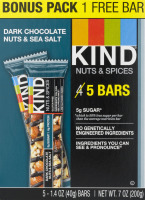 KIND Bars Dark Chocolate Nuts & Sea Salt