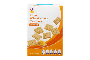 Ahold Baked Wheat Snack Crackers Original
