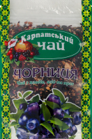 Чай из плодов, ягод и трав Черника Карпатський чай д/п 100г