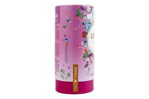 Бленд чаю квітково-ягідного з ароматом вишні малини та смородини Ягідний джем Lovare тубус 80г