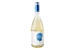 Вино 0.75л 12.5% белое сухое Blanc Fume Sapiens Purcari бут