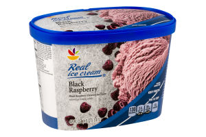 Ahold Real Ice Cream Black Raspberry