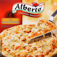 Пицца замороженная Quattro Formaggi Alberto к/у 320г
