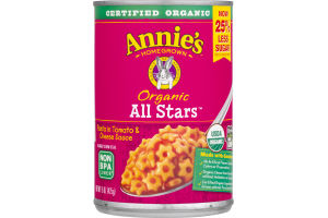 Annie's Homegrown Organic Pasta All Stars