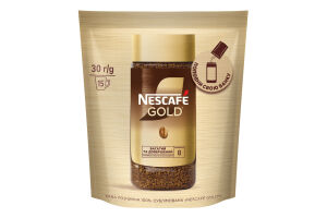 Кава розчинна сублімована Gold Nescafe д/п 30г